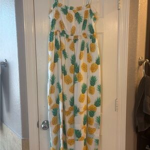 J. Crew Tropical Print Dress